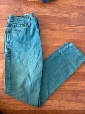 Levi's Teal Denim Bootcut Jeans